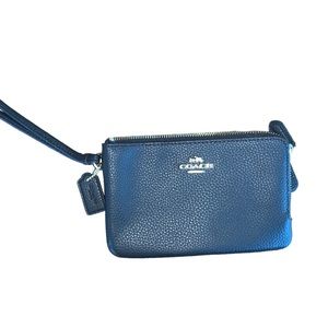 Coach Double Zip Wristlet